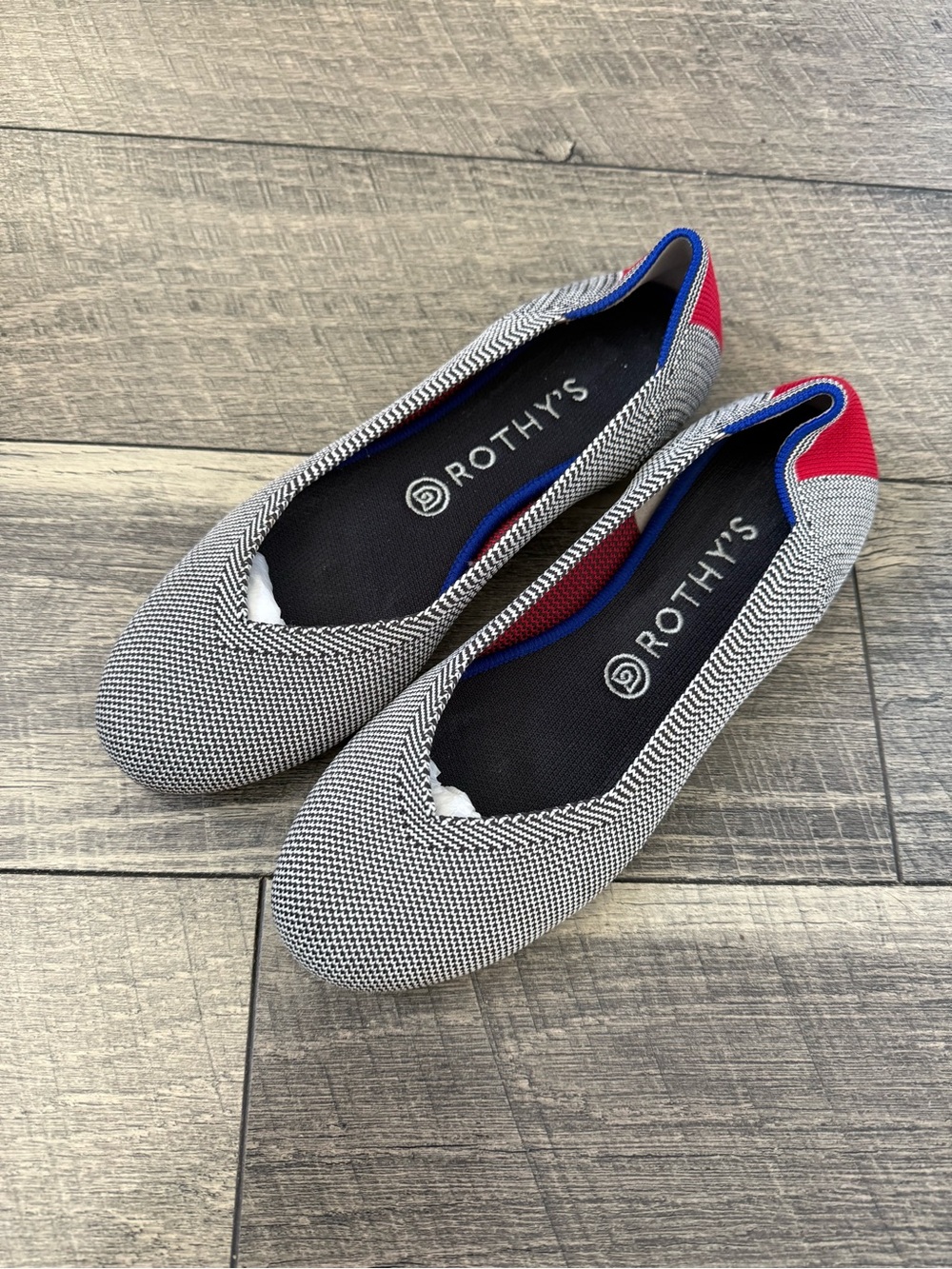 Rothy's Grey Round Toe Flats
